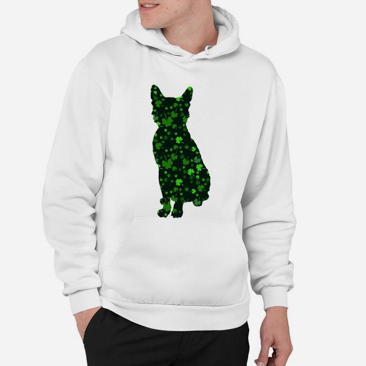 Cute Shamrock Lykoi Mom Dad Gift St Patricks Day Awesome Cat Lovers Gift Hoodie