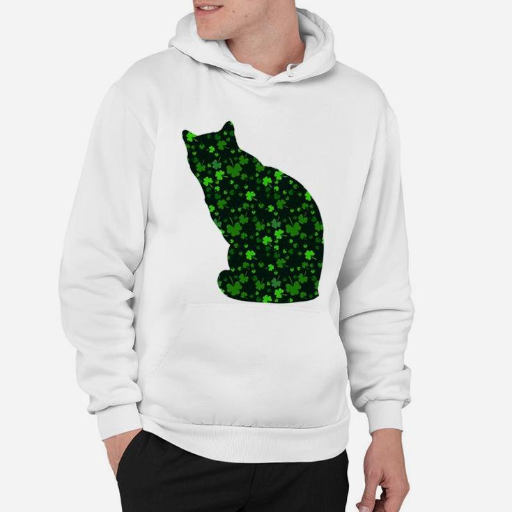 Cute Shamrock Siamese Mom Dad Gift St Patricks Day Awesome Cat Lovers Gift Hoodie