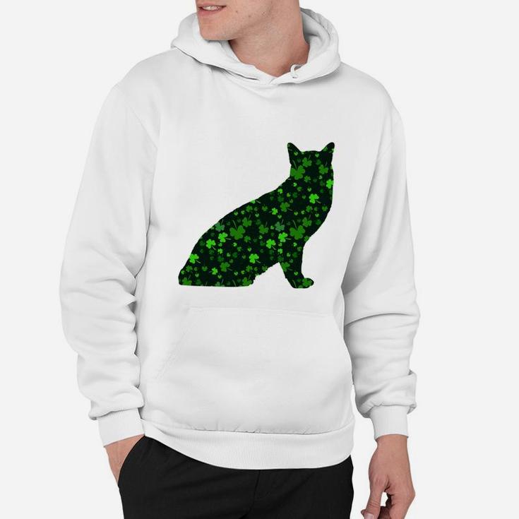 Cute Shamrock Tonkinese Mom Dad Gift St Patricks Day Awesome Cat Lovers Gift Hoodie