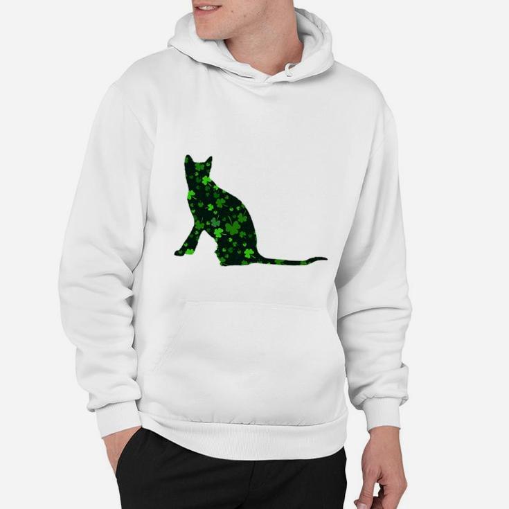 Cute Shamrock Toyger Mom Dad Gift St Patricks Day Awesome Cat Lovers Gift Hoodie