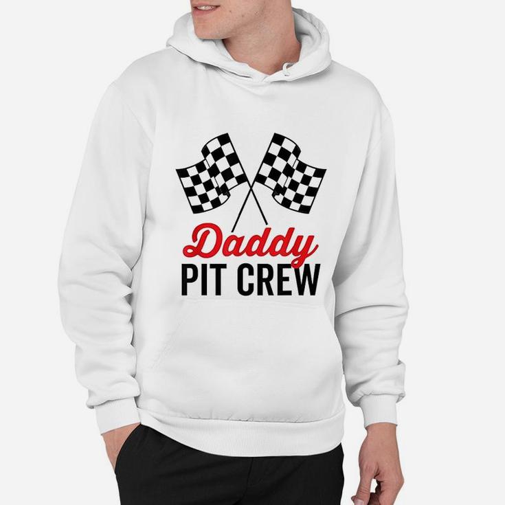 Daddy Pit Crew Racing Party Hoodie