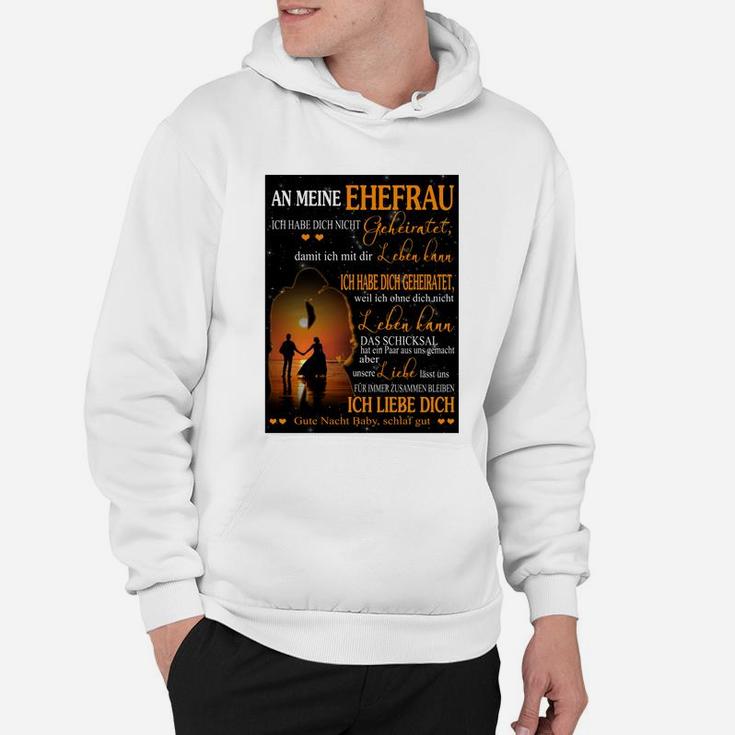 Dekke Für Ehefrau Valentinstag Gesschenk Gburtstagsgeschenk Für Ehefrau Decke Für Die Liebe 5 S Hoodie