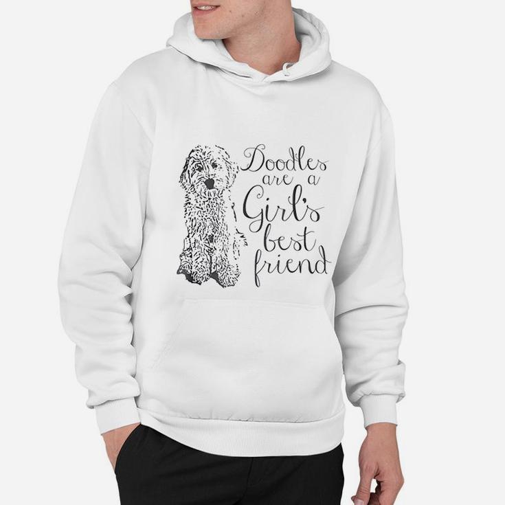 Doodles Are A Girls Best Friend Golden Labradoodle Hoodie