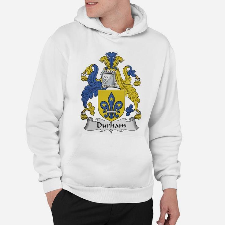 Durham Family Crest / Coat Of Arms British Family Crests Hoodie