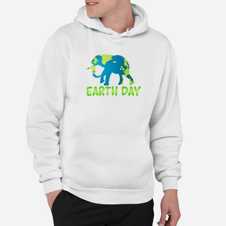 Earth Day 2019 For Teachers And Kids With Elephant 2 Hoodie
