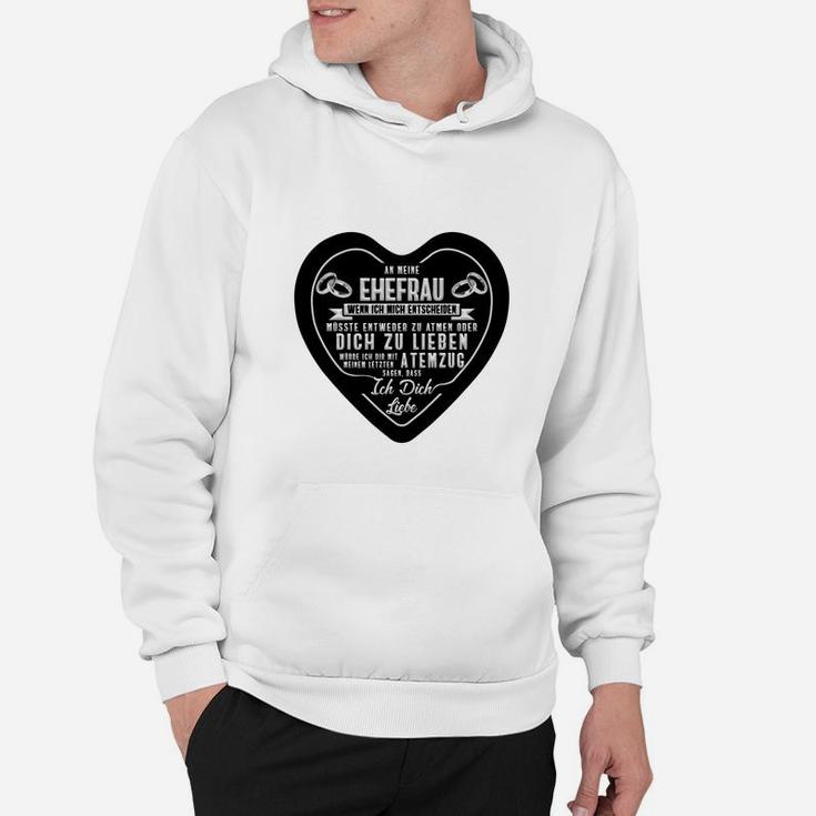 Ehefrau Geheimrezept Lustiges Herren Hoodie, Spruch Tee für Ehemänner