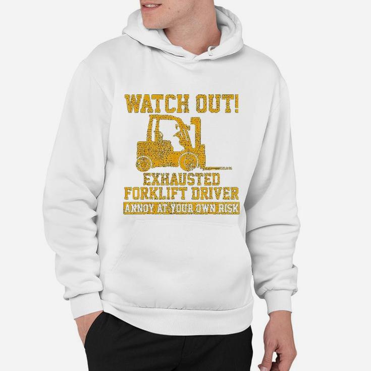 Forklift Driver Watch Out Gift Vintage Hoodie