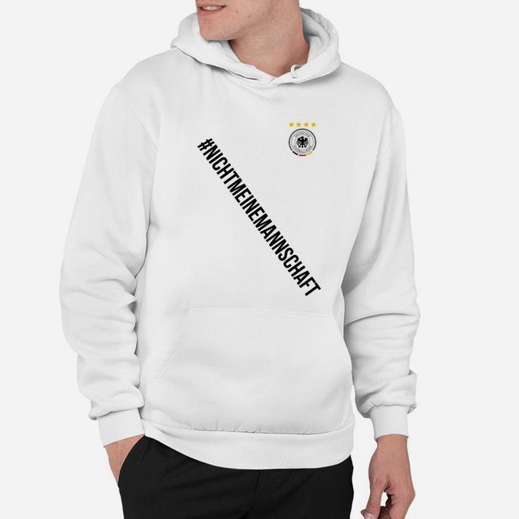 Fußball-Fan Hoodie #zsmmn Aufdruck und Verbandslogo, Fanartikel