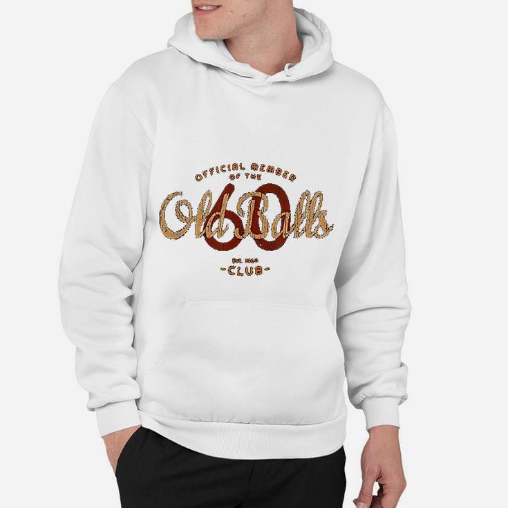 Funny 61st Birthday Born In 1962 Vintage Old Balls  Hoodie