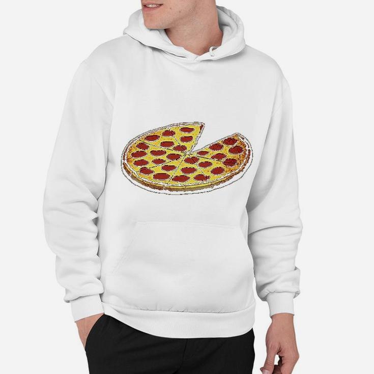 Funny Dads Pizza Pie And Slice Dad Hoodie