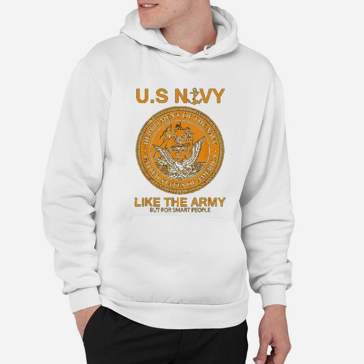 Funny Navy United States Navy Army Parody Hoodie