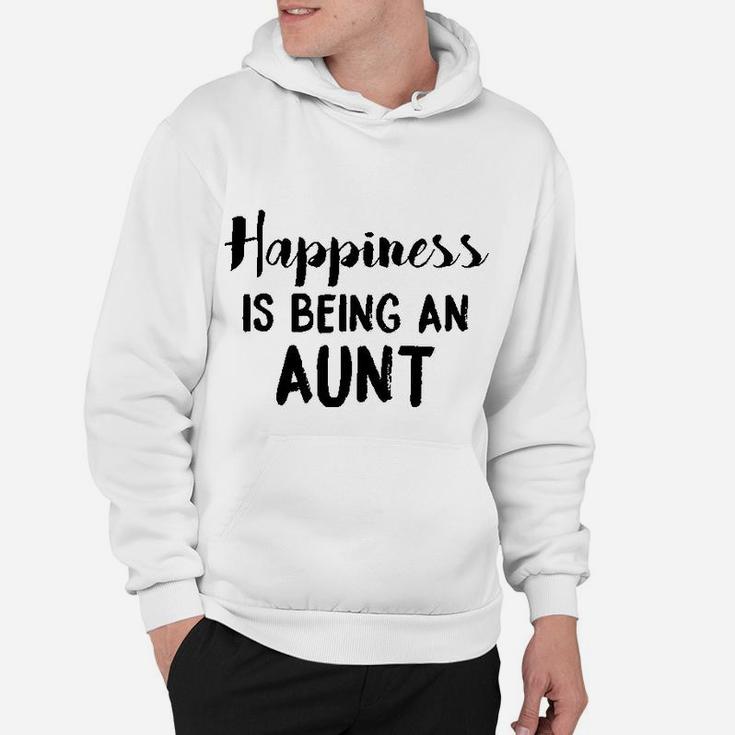 Happiness Is Being An Aunt Funny Family Relationship Hoodie