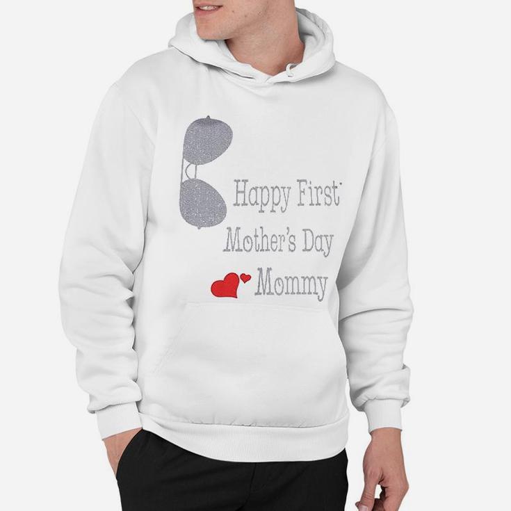 Happy First Fathers Day Daddy, dad birthday gifts Hoodie