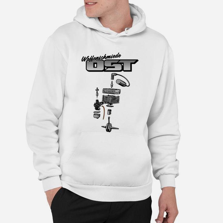 Heimwerkerkönig Herren Hoodie, Weißes Werkzeug-Motiv Tee