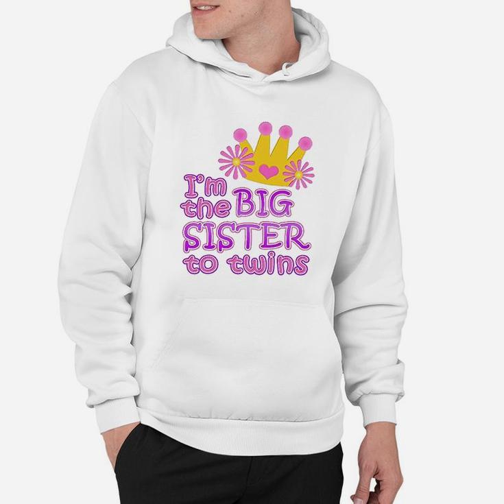I Am The Big Sister To Twins, sister presents Hoodie