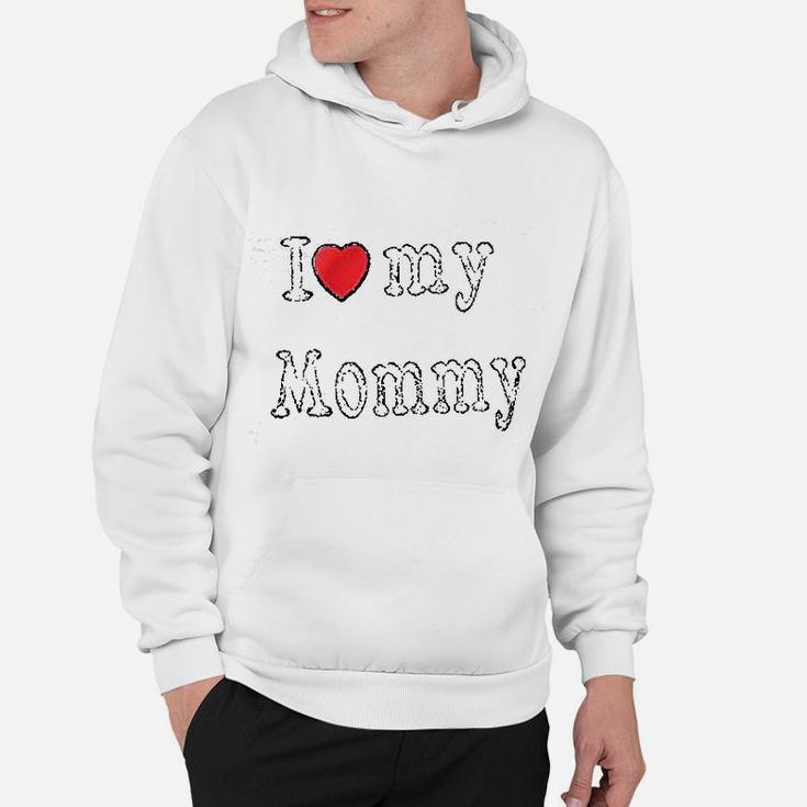 I Love Daddy Mommy Puppy, dad birthday gifts Hoodie