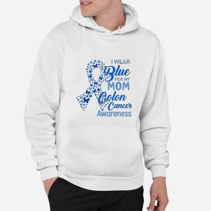 I Wear Blue For My Mom Awareness Hoodie