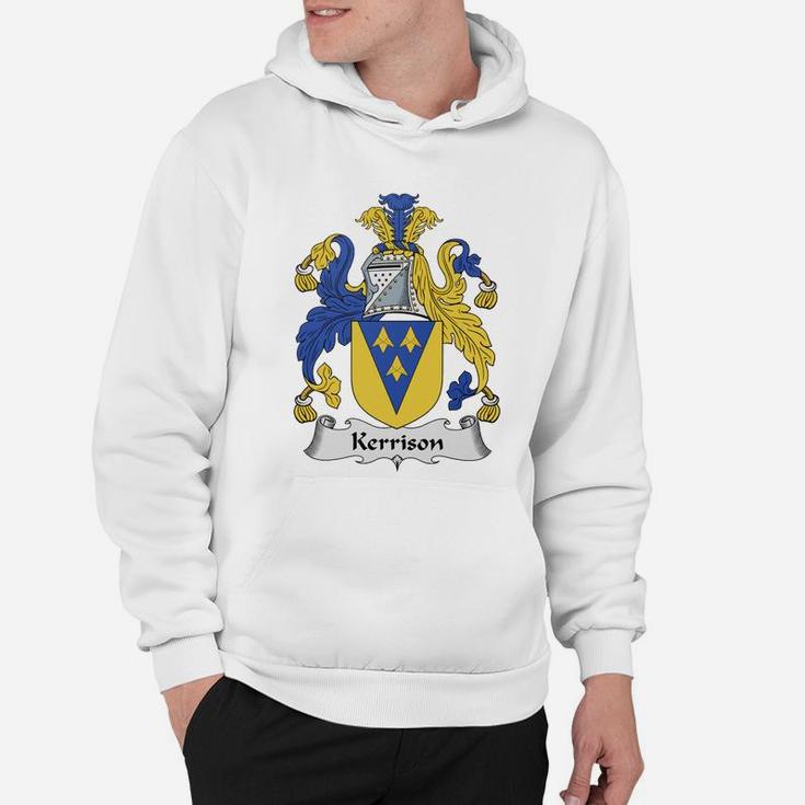 Kerrison Family Crest British Family Crests Hoodie