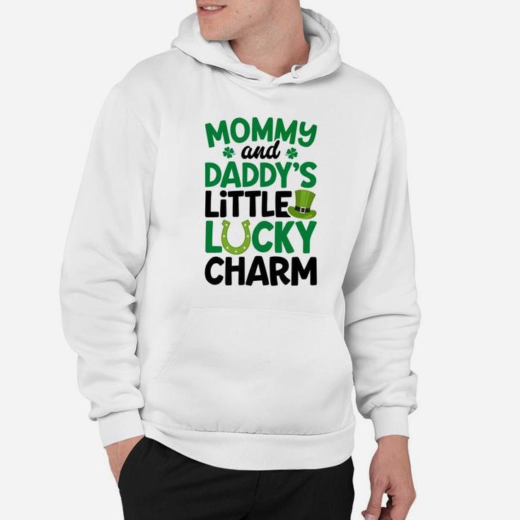 Mommy And Daddys Little Lucky Charm St Patricks Day Hoodie