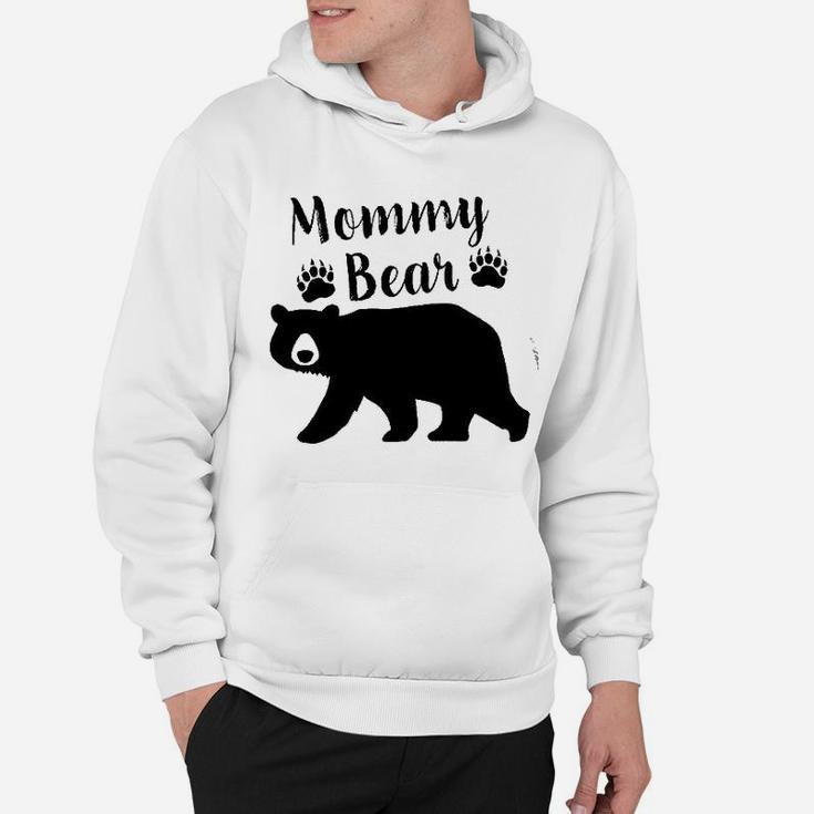 Mommy Bear In Black Hoodie