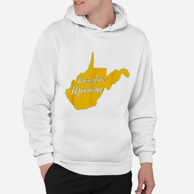 Mountain Momma West Virginia State Map Hoodie