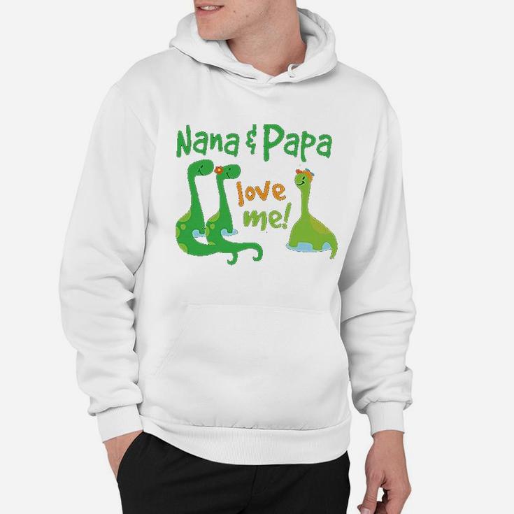 Nana Papa Love Me Dinosaur, best christmas gifts for dad Hoodie