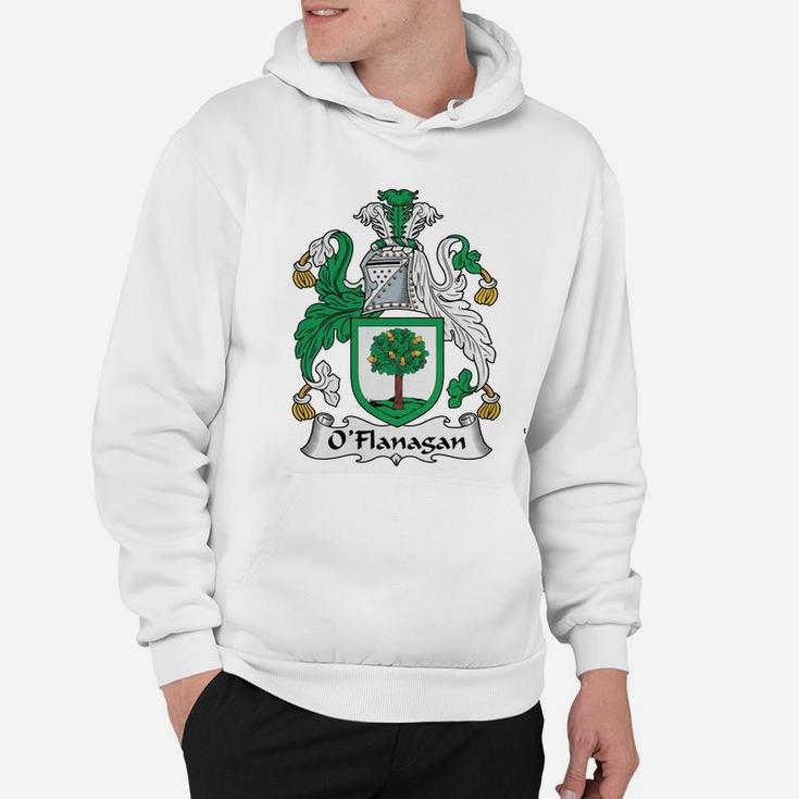 O'flanagan Coat Of Arms Irish Family Crests Hoodie