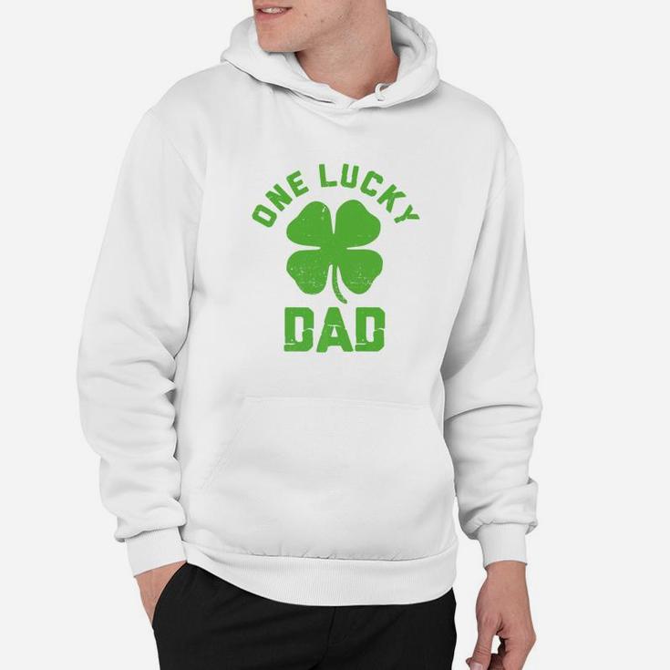 One Lucky Dad Vintage St Patrick Day Gif Hoodie