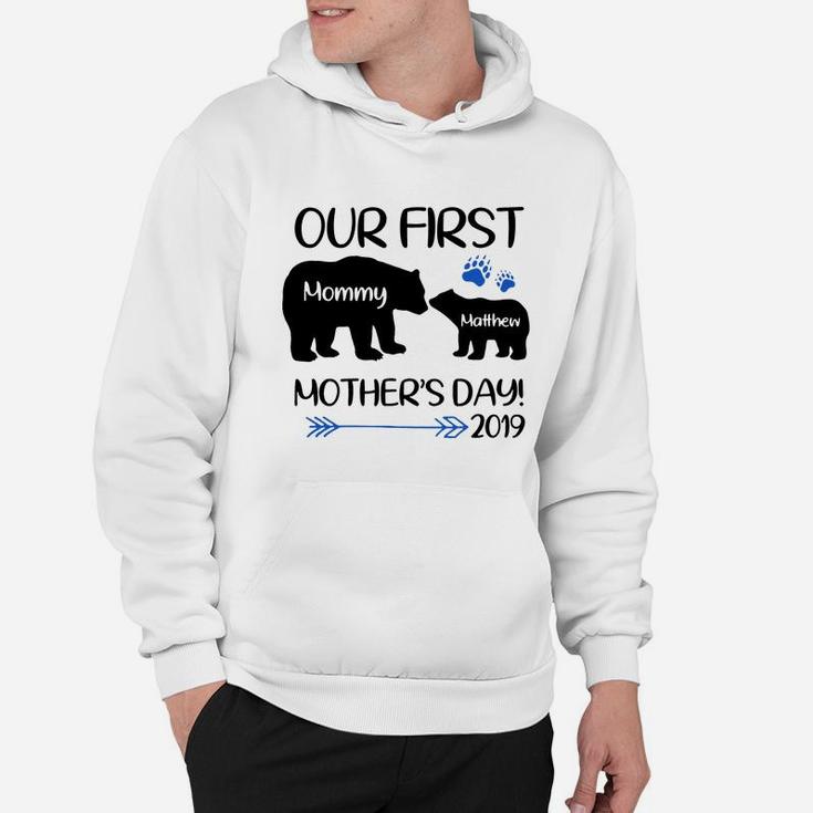 Our First Mother s Day 2019 Mommy Baby Bear Matching Hoodie