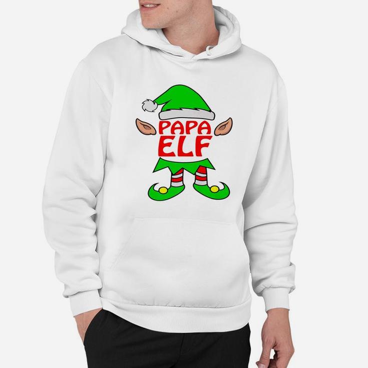 Papa Elf Dad Mom Family Matching Christmas Hoodie