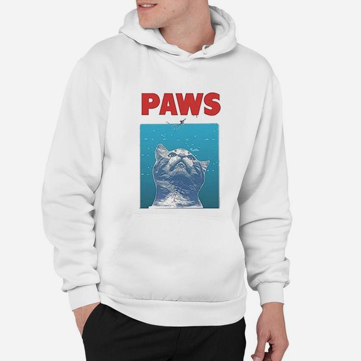 Paws Funny Cat For Cat Lovers Hoodie