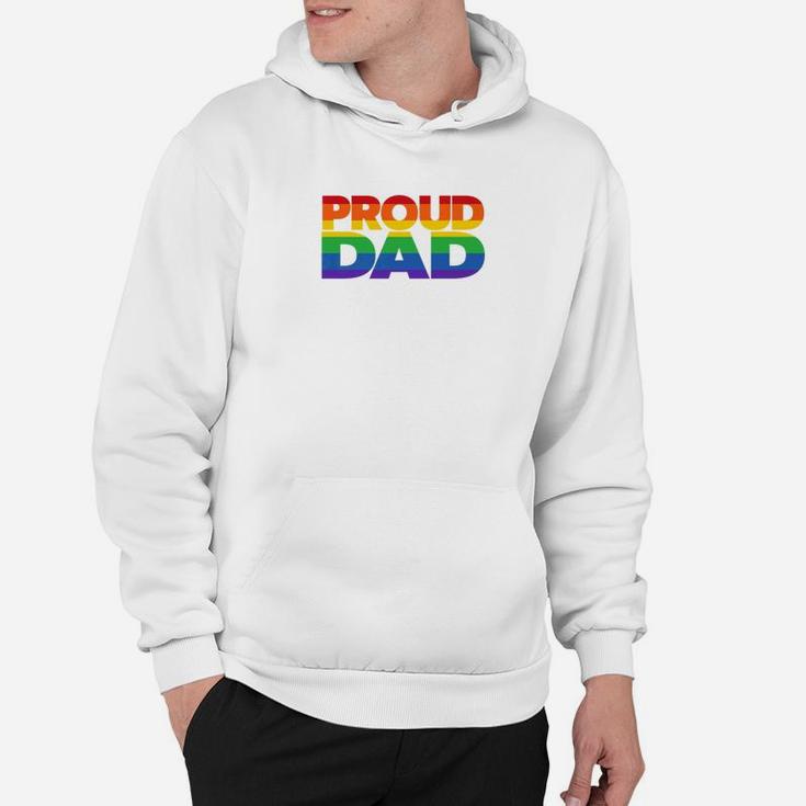 Proud Dad Gay Pride Shirt Lgb For Father Lgbtq Hoodie
