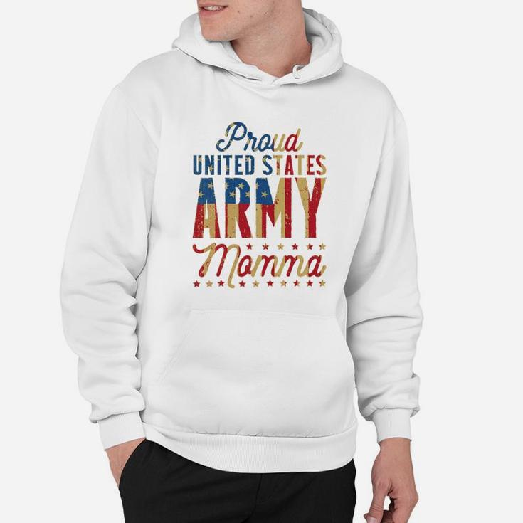 Proud United States Army Momma By Us Army Mom Hoodie