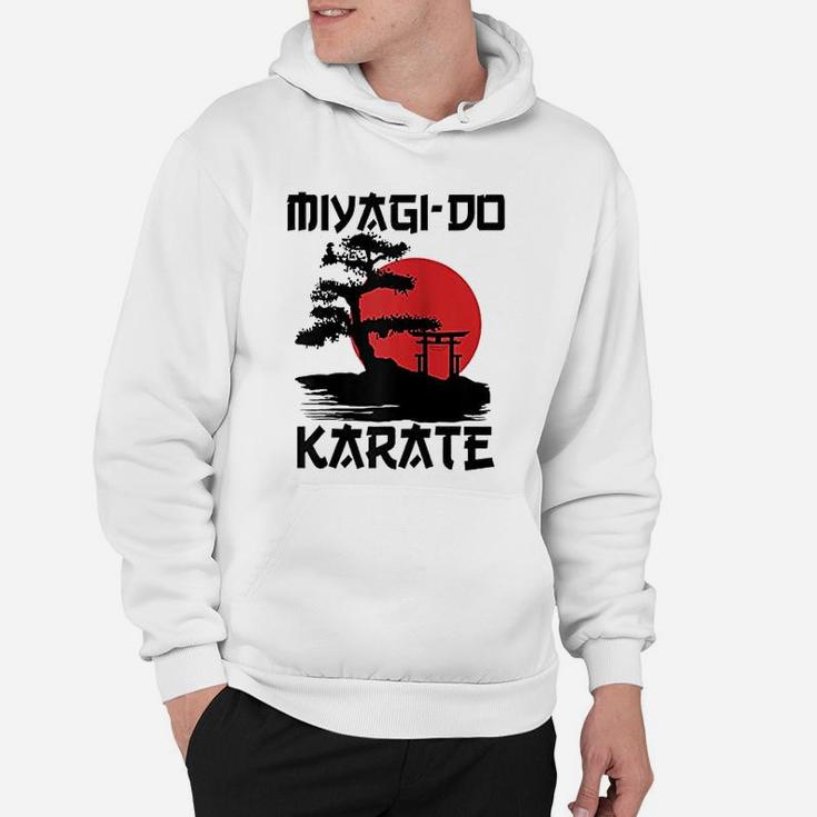 Retro Vintage Miyagi Do Karate Life Bonsai Tree Martial Arts Hoodie
