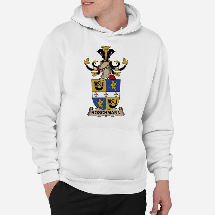 Roschmann Family Crest Austrian Family Crests Hoodie