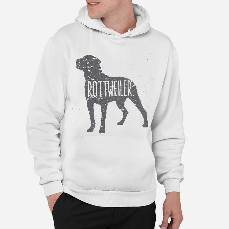 Rottweiler Dog Silhouettes Hoodie