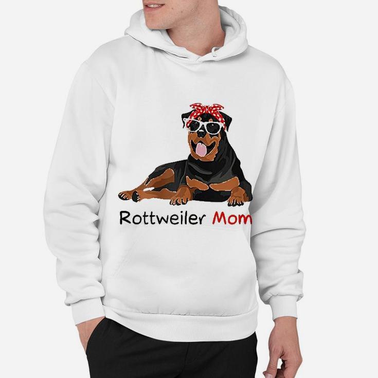 Rottweiler Mom Rottweiler Dog Hoodie