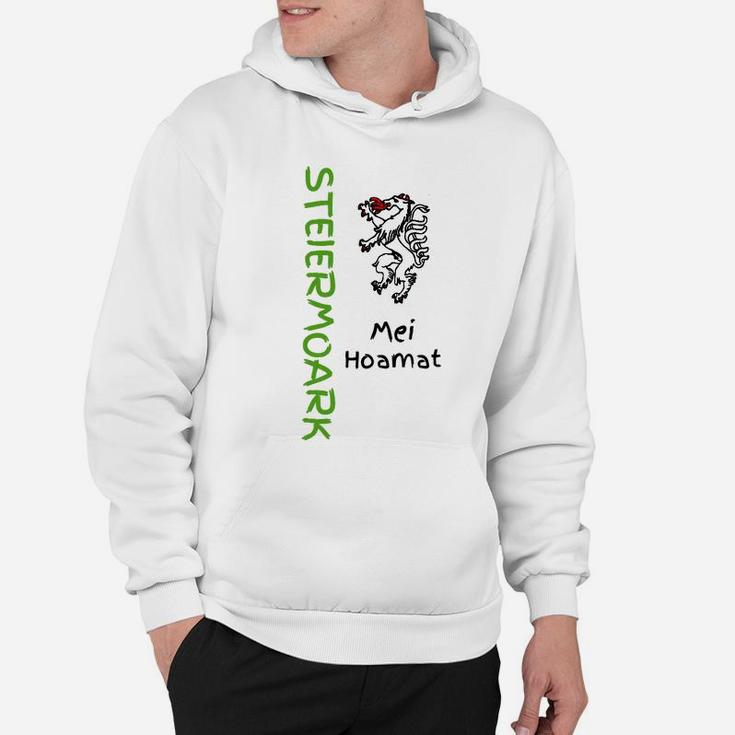 Steiermark Heimat Hoodie, Panther-Emblem & Mei Hoamat Schriftzug