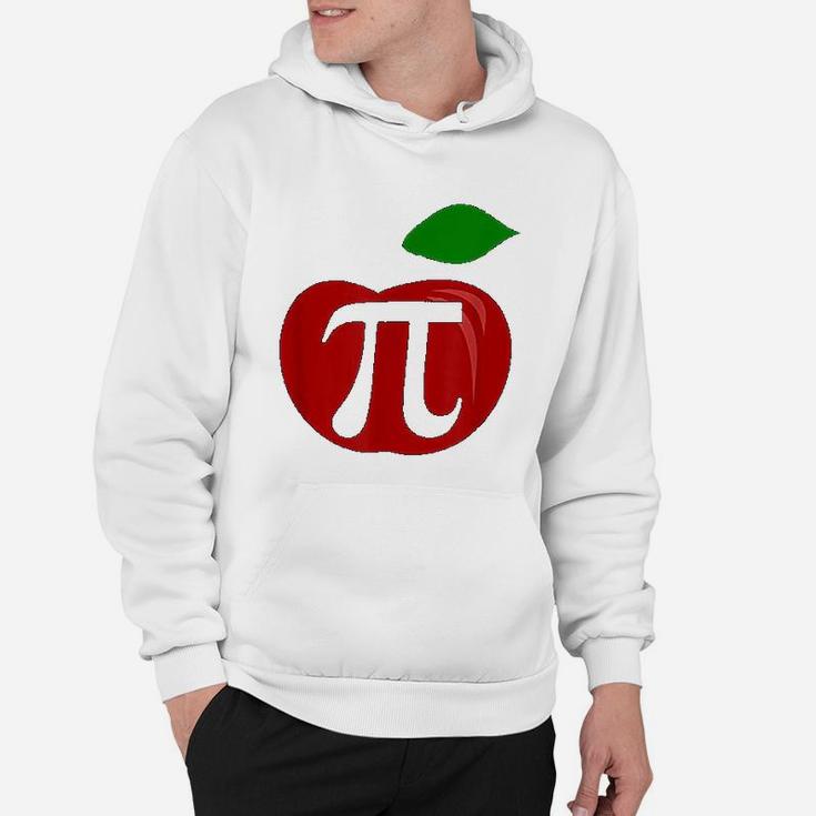 Thanksgiving Apple Pie Lover Funny Pi Day Math Teacher Hoodie