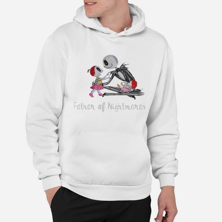 Two Girl Father Of Nightmares, best christmas gifts for dad Hoodie
