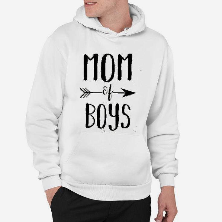 Umsuhu Mom Of Boys Funny Cute Mom With Sayings Mother Gifts Hoodie