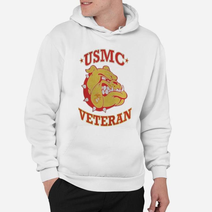 Us Marine Veteran Bulldogs Hoodie