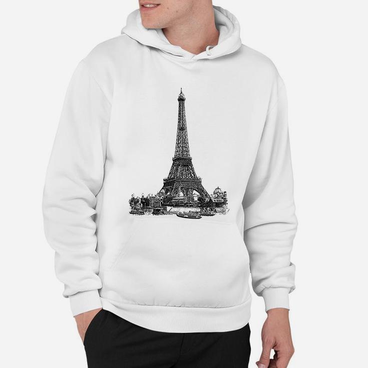 Vintage Eiffel Tower Hoodie