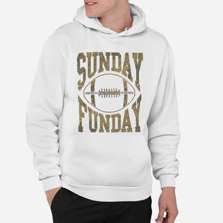 Vintage Sunday Funday Football Hoodie