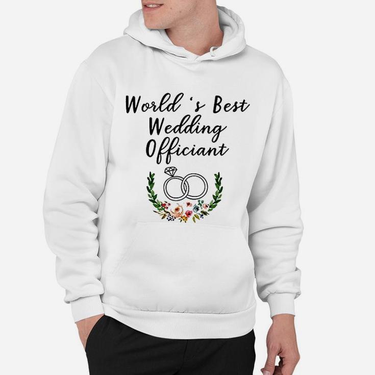 Wedding Officiant Cup World’s Best Wedding Officiant Hoodie
