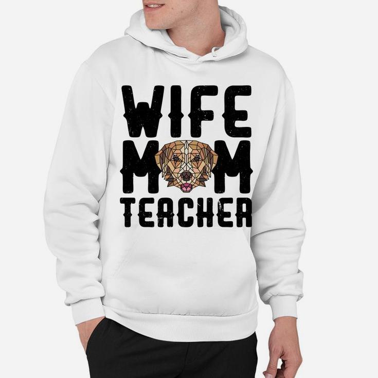 Womens Best Wife Dog Mom Teacher Mothers Day Gift 2022 Hoodie