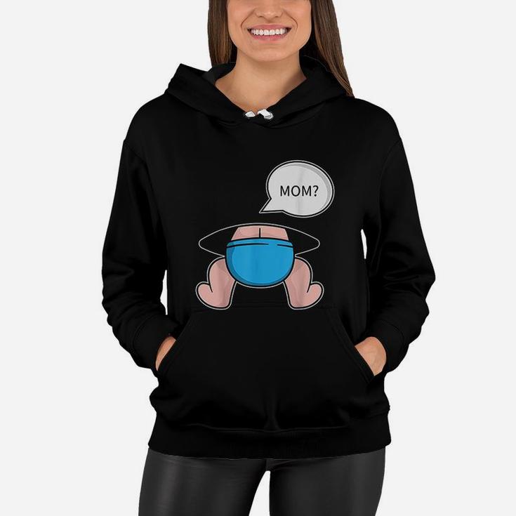 Baby Loading Soon To Be Mom Announcement Funny Women Hoodie