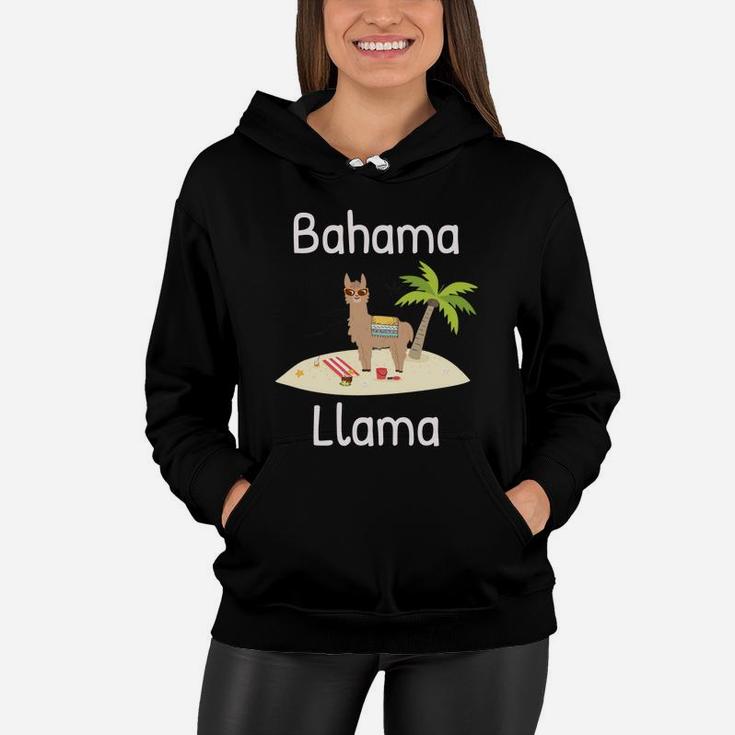 Cute And Funny Llama Vacation For The Whole Family Women Hoodie