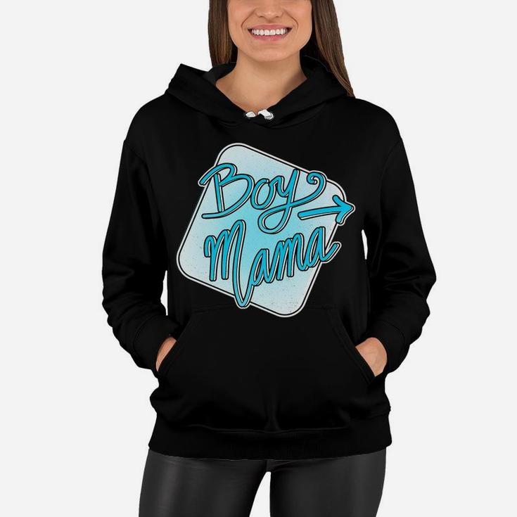 Cute Boy Mama Great Quote Gift For Mom Of Boys Women Hoodie