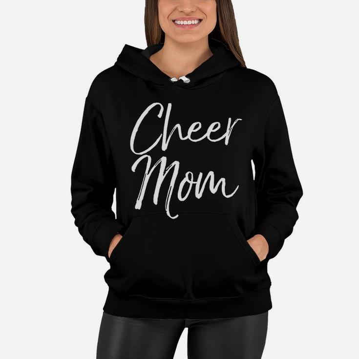 Cute Cheerleader Mother Gift Cheer Mom Women Hoodie